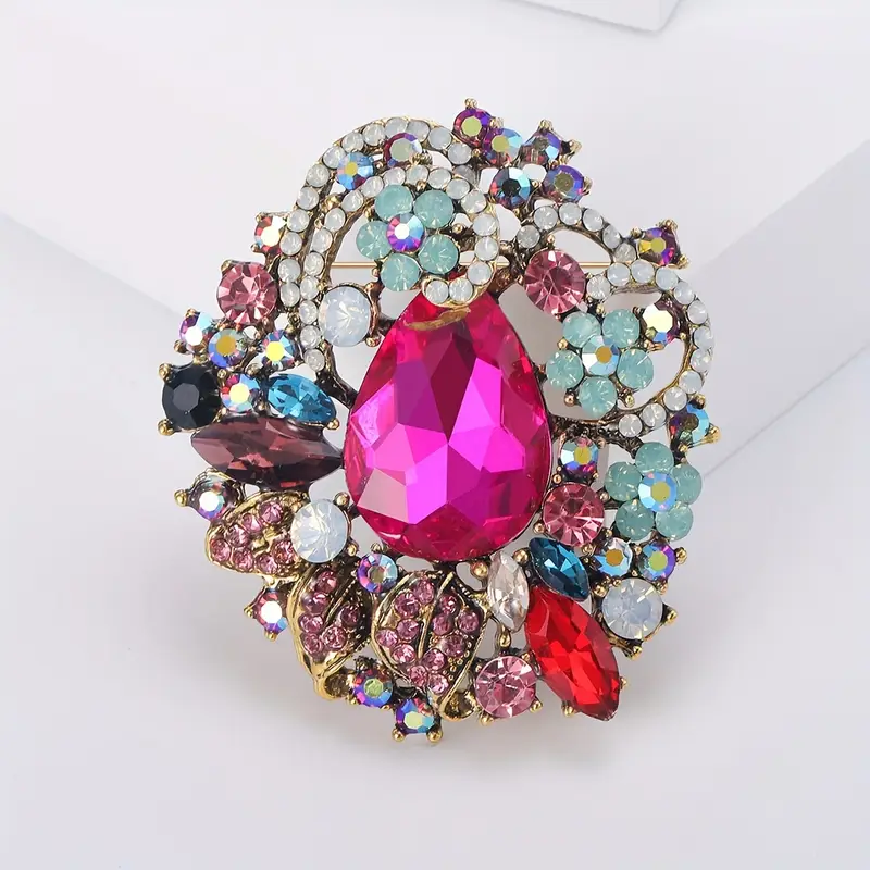 Broche Floral Vintage